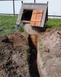 Водопровід від колодязя на дачі своїми руками